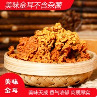 香格里拉野生金耳200克 脑耳云南黄耳银耳桃胶皂角米伴侣甜品食材