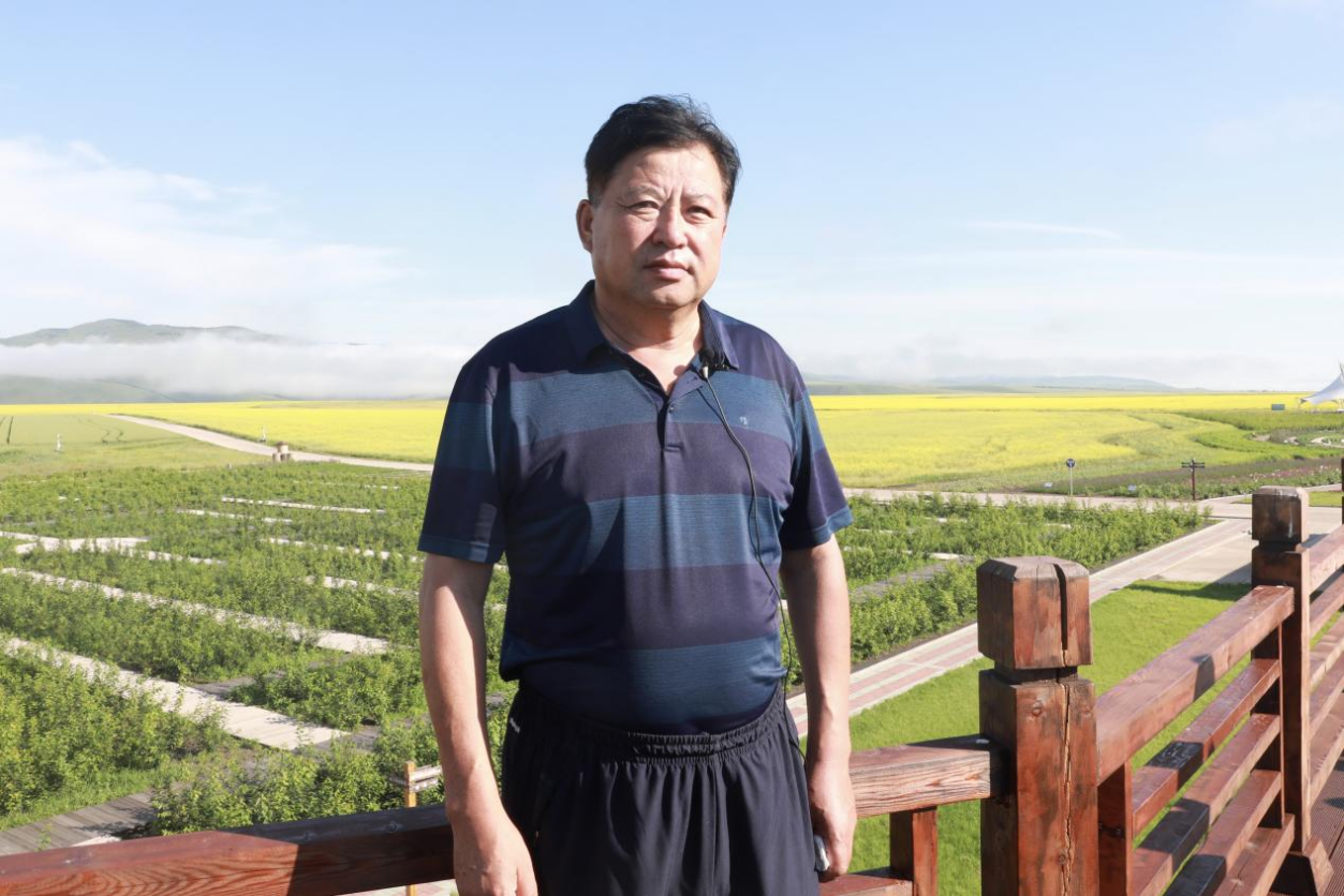 蔡建胜 央视网记者 彭俊 摄